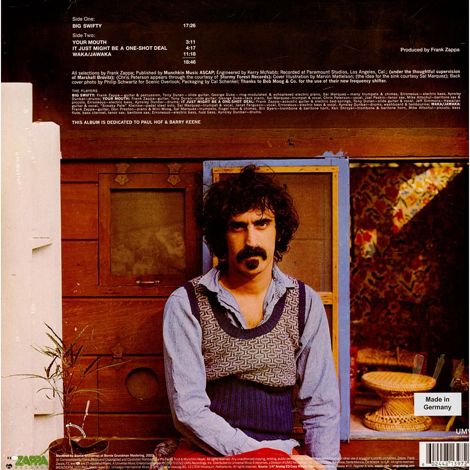 Frank Zappa - Waka / Jawaka Black