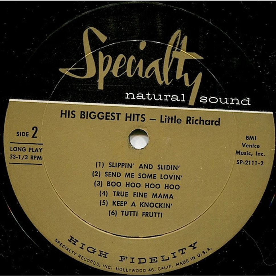 Little Richard - His Biggest Hits