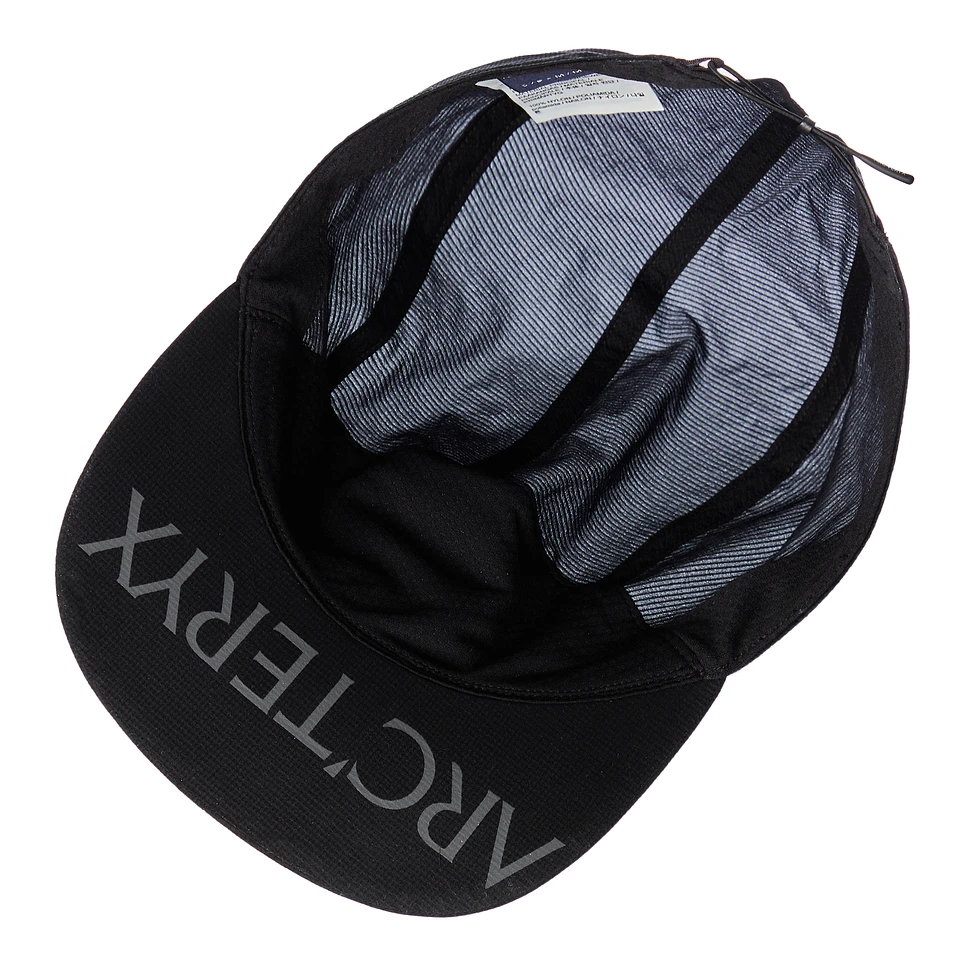 新品未タグ付き！ARC'TERYX Aerios 5 Panel Cap S/M Arc'teryx - Aerios 5 Panel Cap (Black / Arctic Silk) | HHV