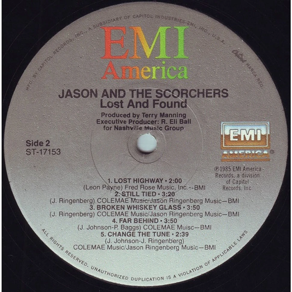 Jason & The Scorchers - Lost & Found