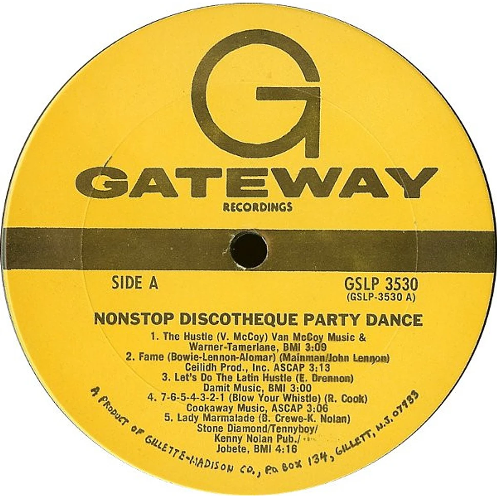 Unknown Artist - Nonstop Discotheque Party Dance