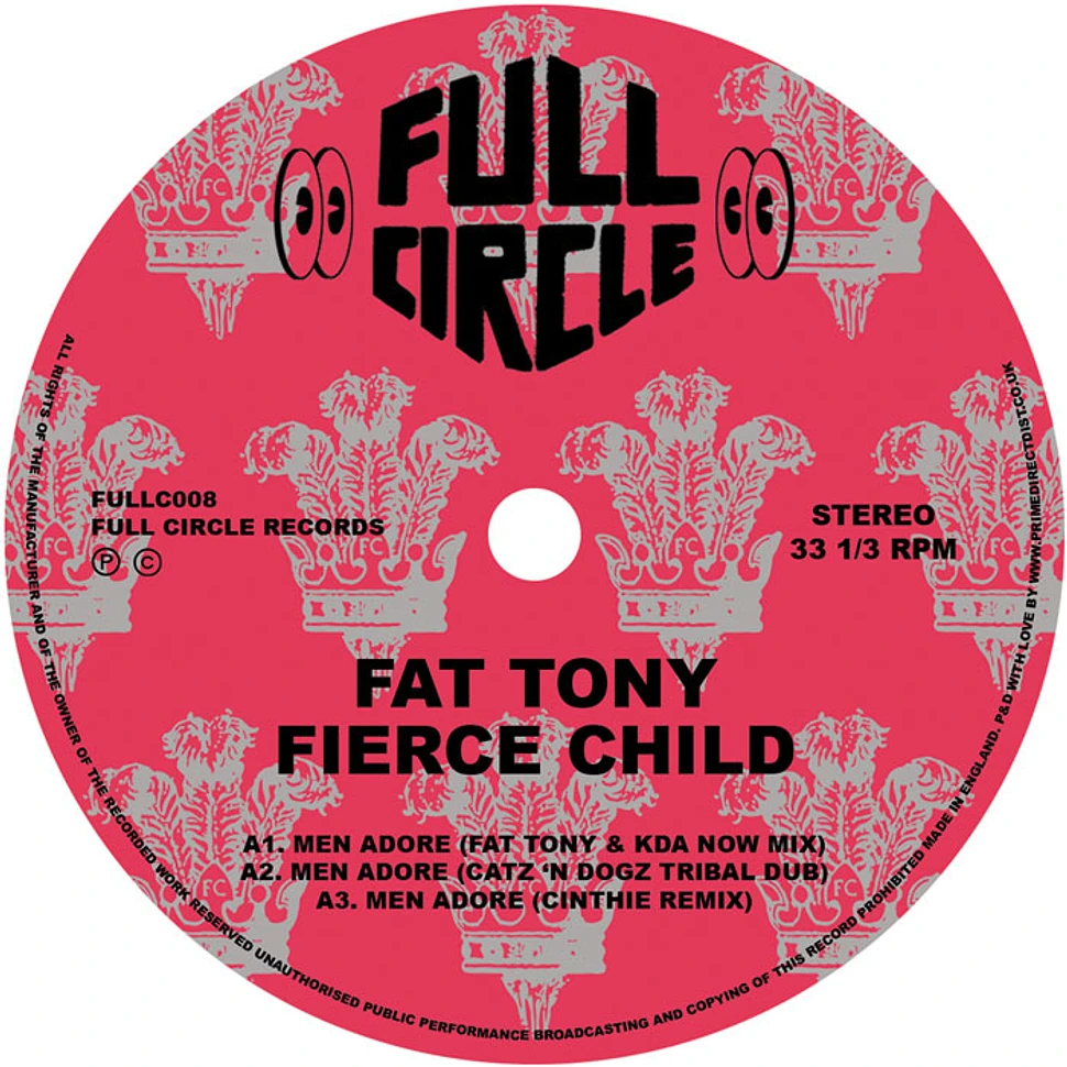 Fat Tony & Fierce Child - Men Adore (The Mixes)