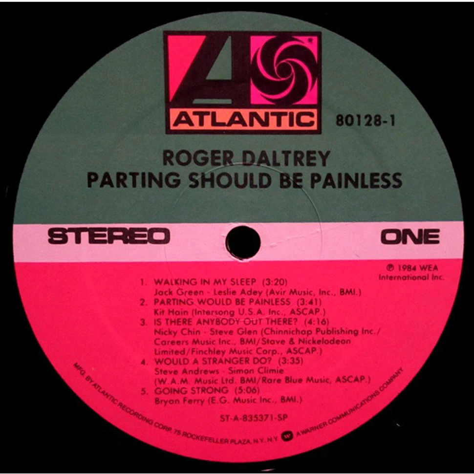 Roger Daltrey - Parting Should Be Painless