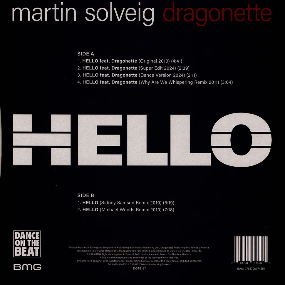 Martin Solveig - Hello Feat. Dragonette White Vinyl Edition