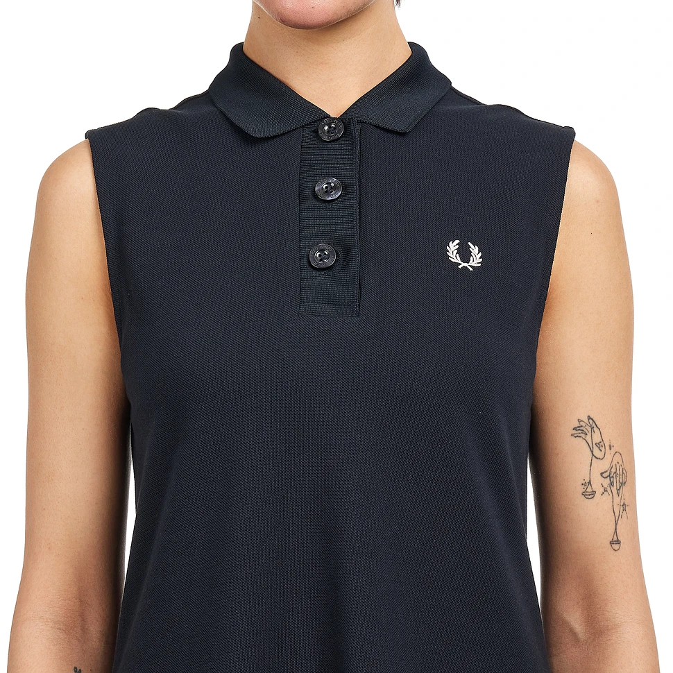 Fred Perry - Sleeveless Polo Dress (Navy) | HHV