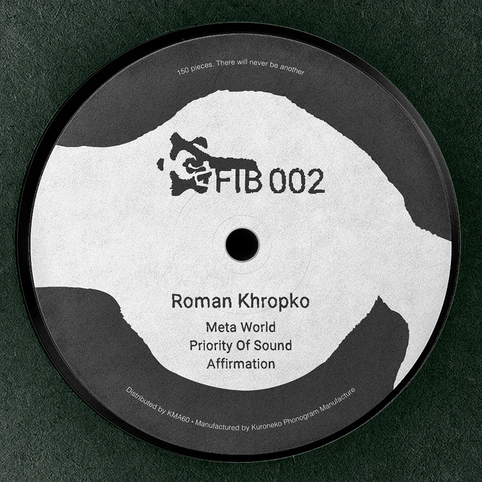 Roman Khropko - Priority Of Sound EP