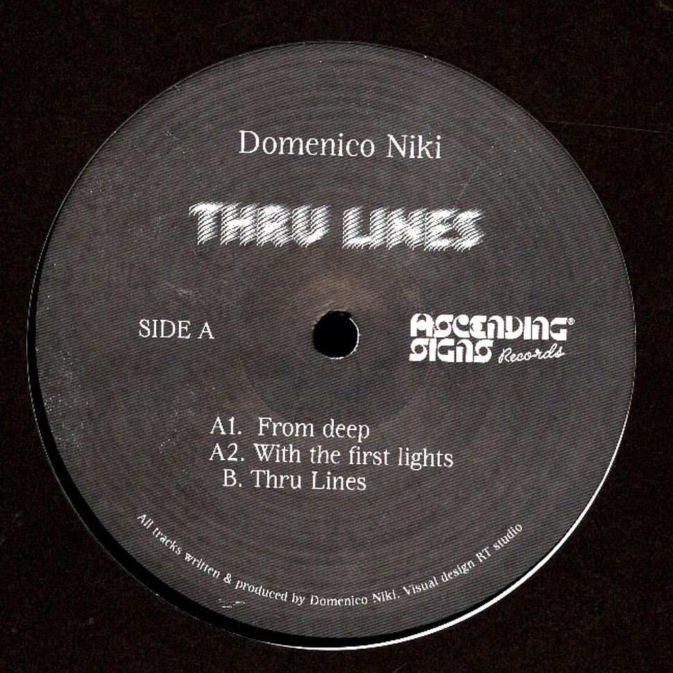 Domenico Niki - Thru Lines