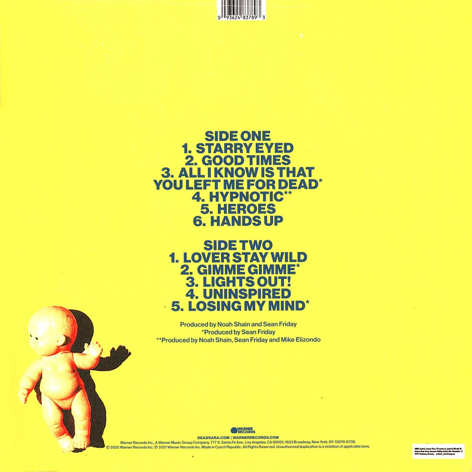 Dead Sara - Ain't It Tragic Record Store Day 2025 Clear Vinyl Dead Sara - Ain't It Tragic Record Store Day 2025 Clear Vinyl