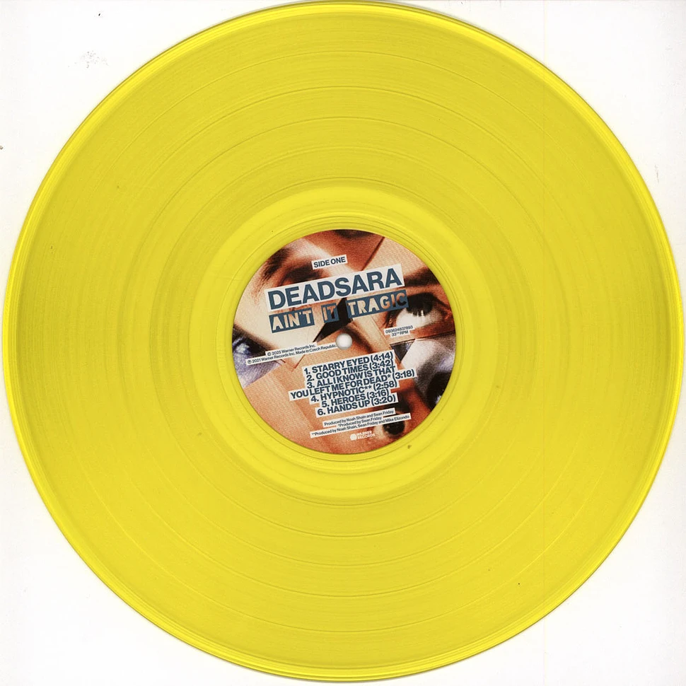 Dead Sara - Ain't It Tragic Record Store Day 2025 Clear Vinyl Dead Sara - Ain't It Tragic Record Store Day 2025 Clear Vinyl