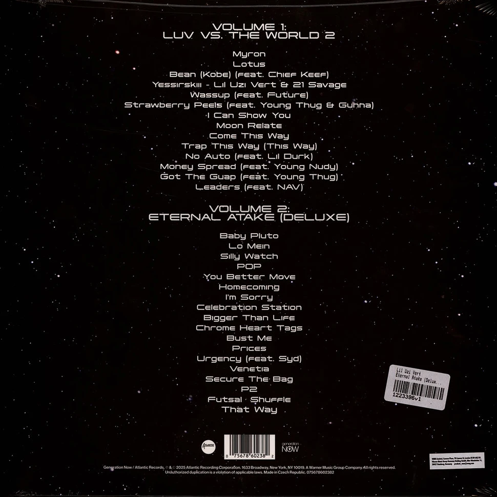 Lil Uzi Vert - Eternal Atake (Deluxe) Luv Vs. The World Record