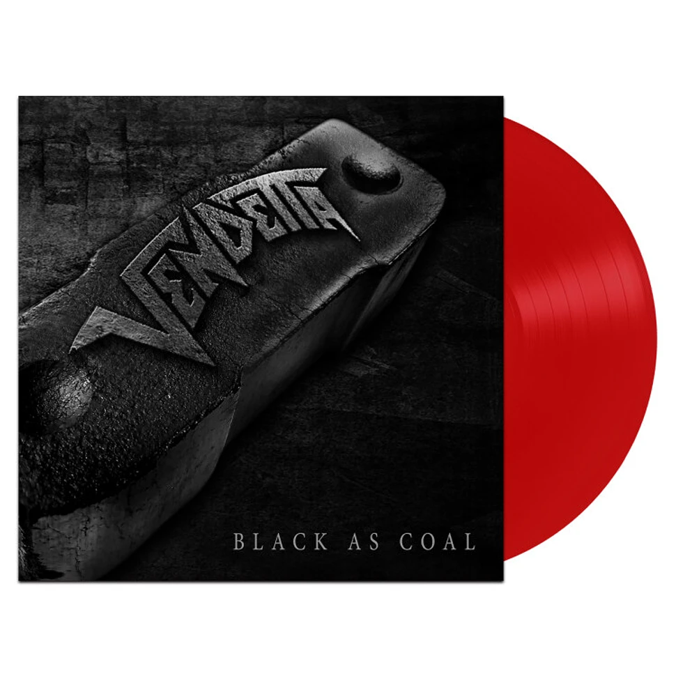 Vendetta - Black As Coal Limited Red Vinyl Edition