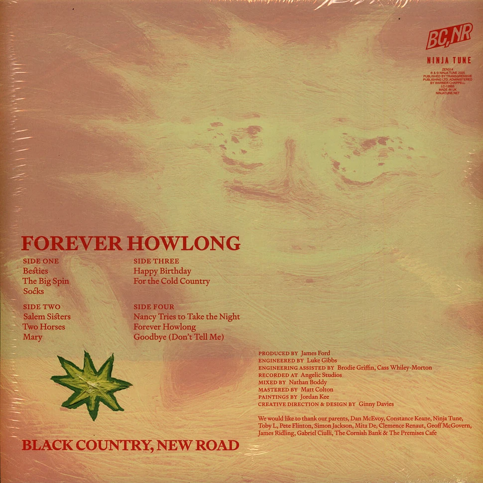 Black Country, New Road - Forever Howlong Black Vinyl Edition