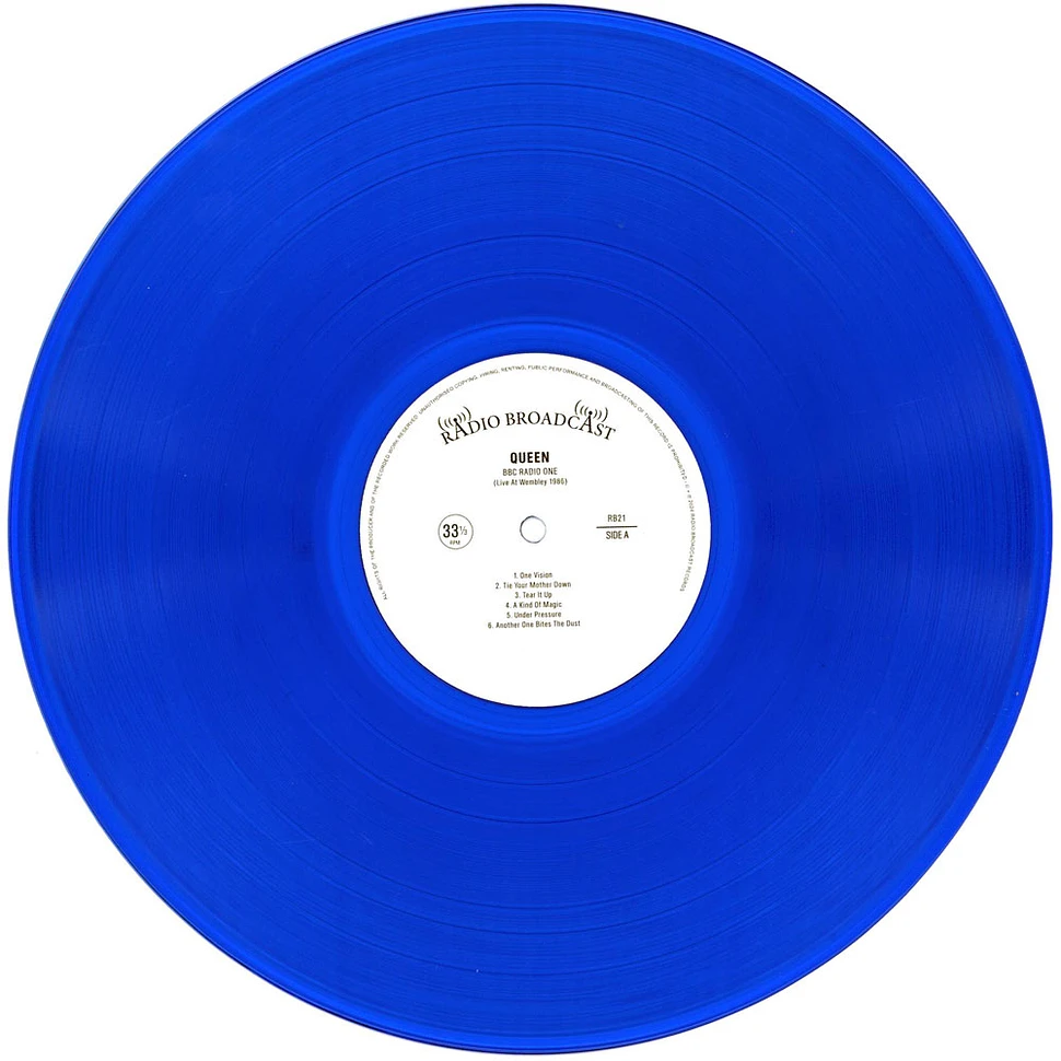 Queen - Live At Wembley 1986 Blue Vinyl Edition