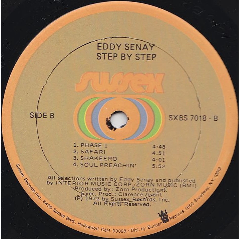 Eddy Senay - Step By Step