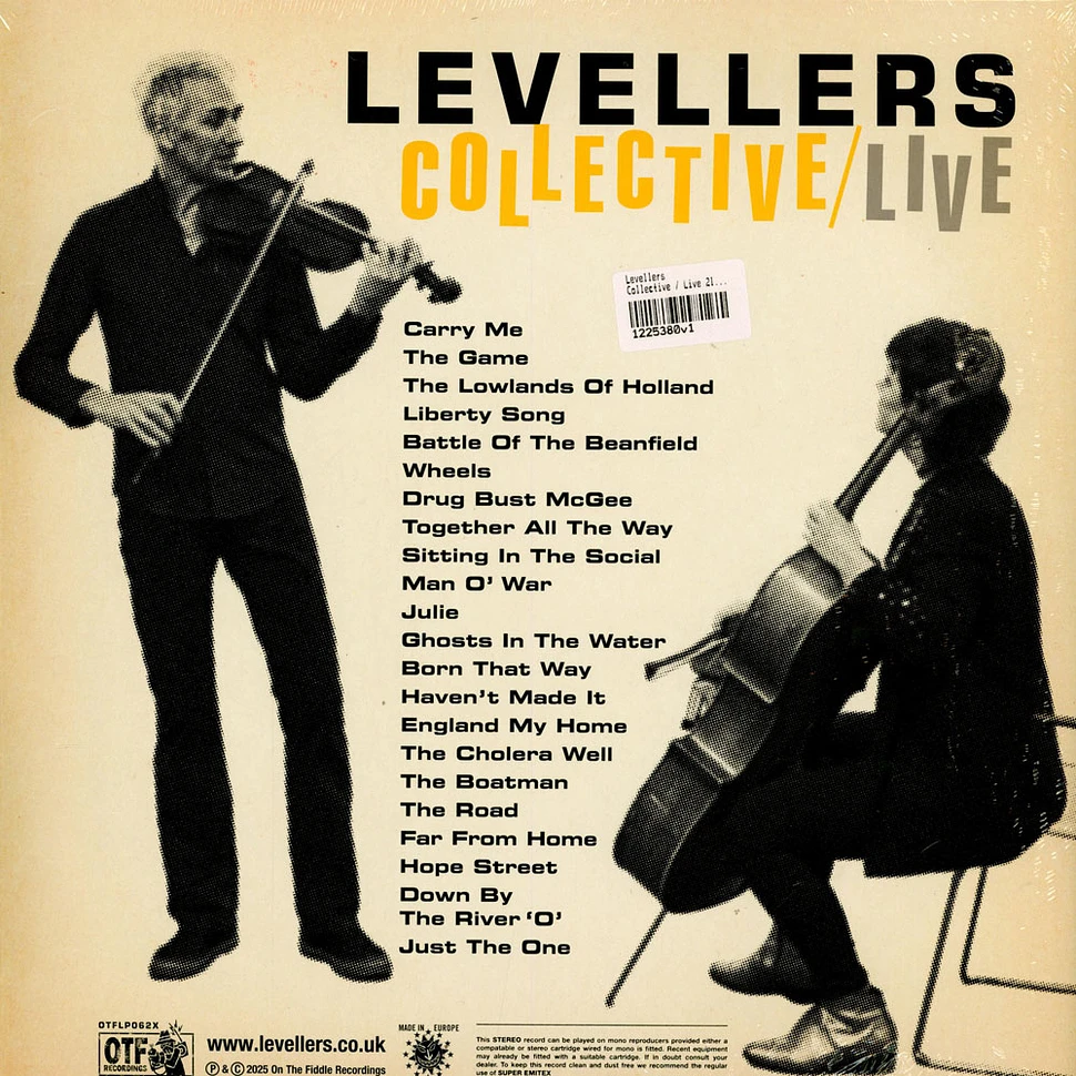 Levellers - Collective / Live 2lp & Dvd