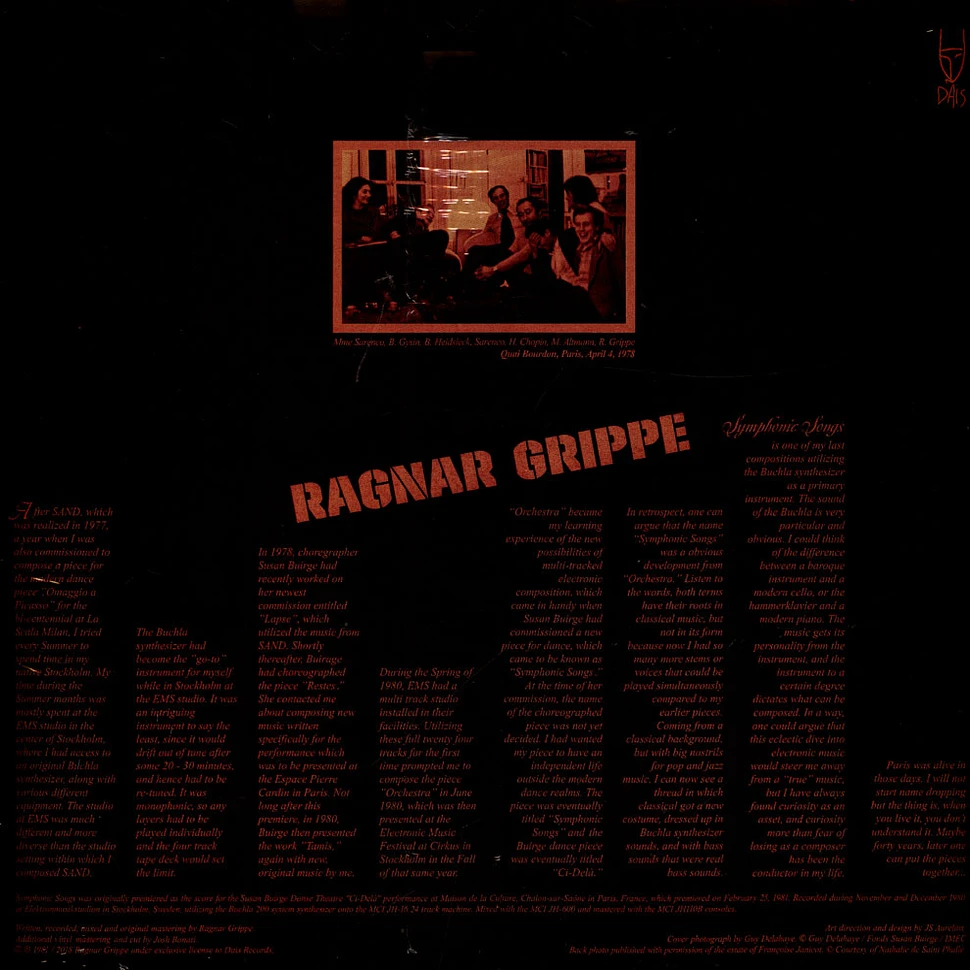 Ragnar Grippe - Symphonic Songs