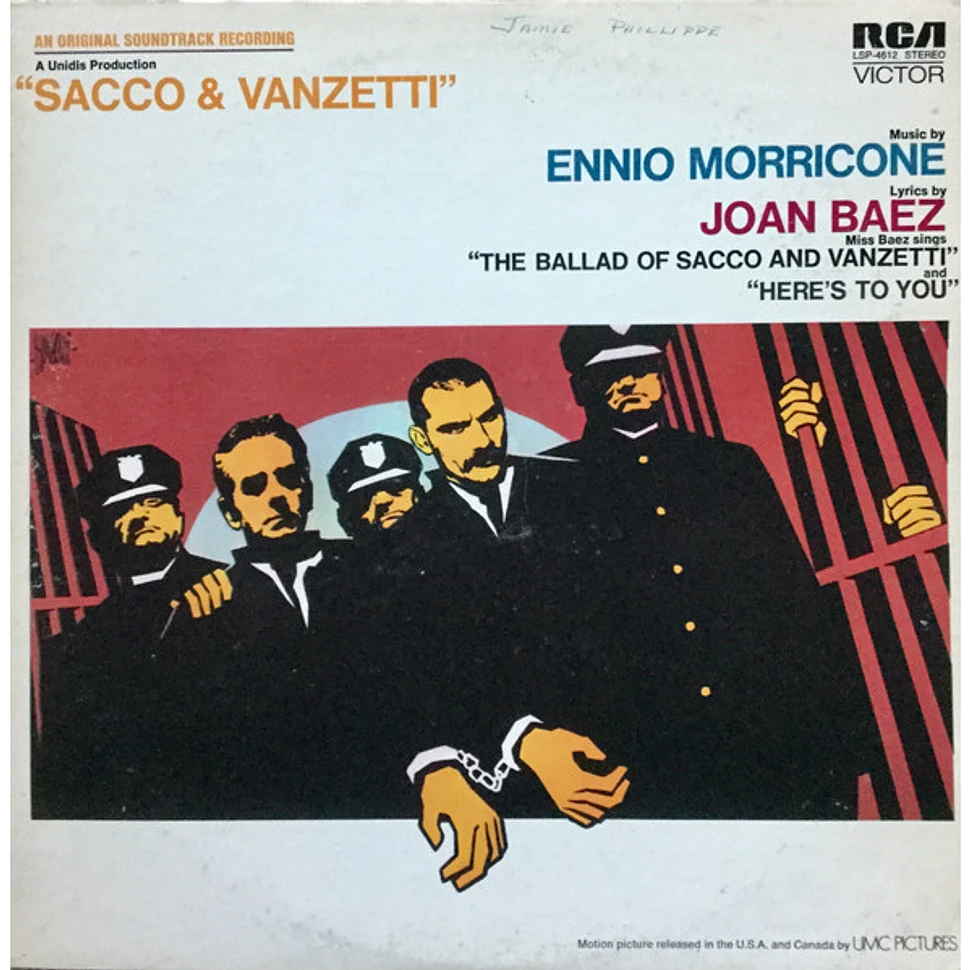 Ennio Morricone - OST Sacco & Vanzetti