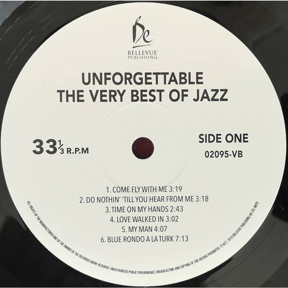 V.A. - Unforgettable: The Very Best Of Jazz