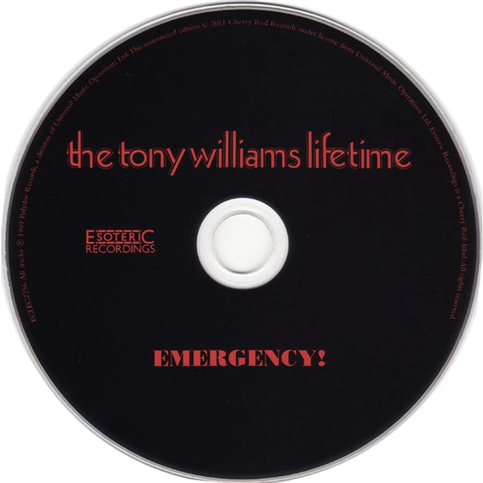 The Tony Williams Lifetime - Emergency!