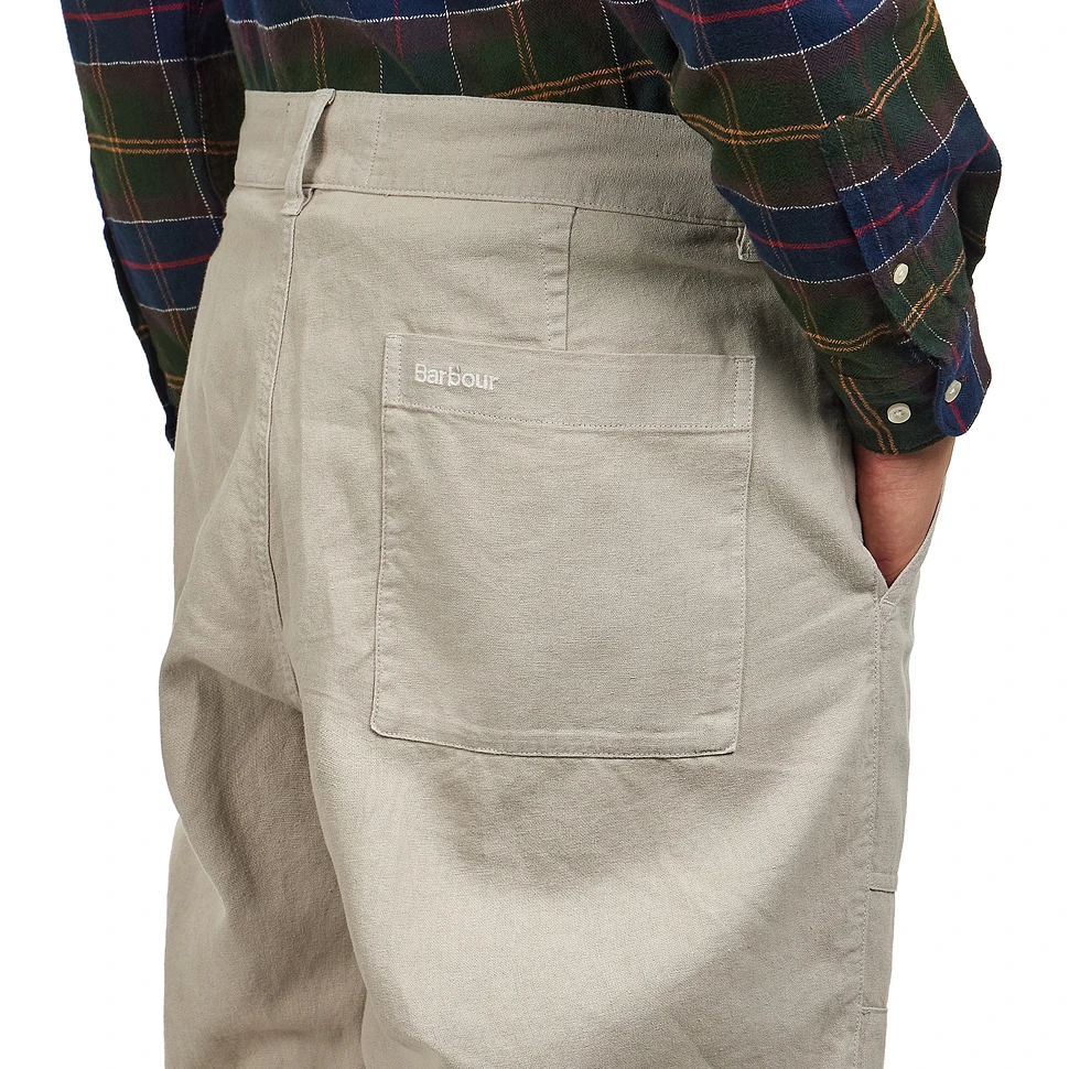 Barbour - Natural Linen Blend Trouser