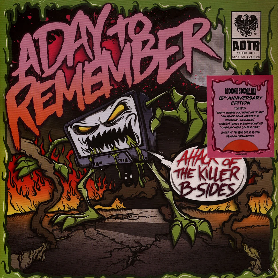 A Day To Remember - Attack Of The Killer B-Sides Record Store Day 2025 Edition