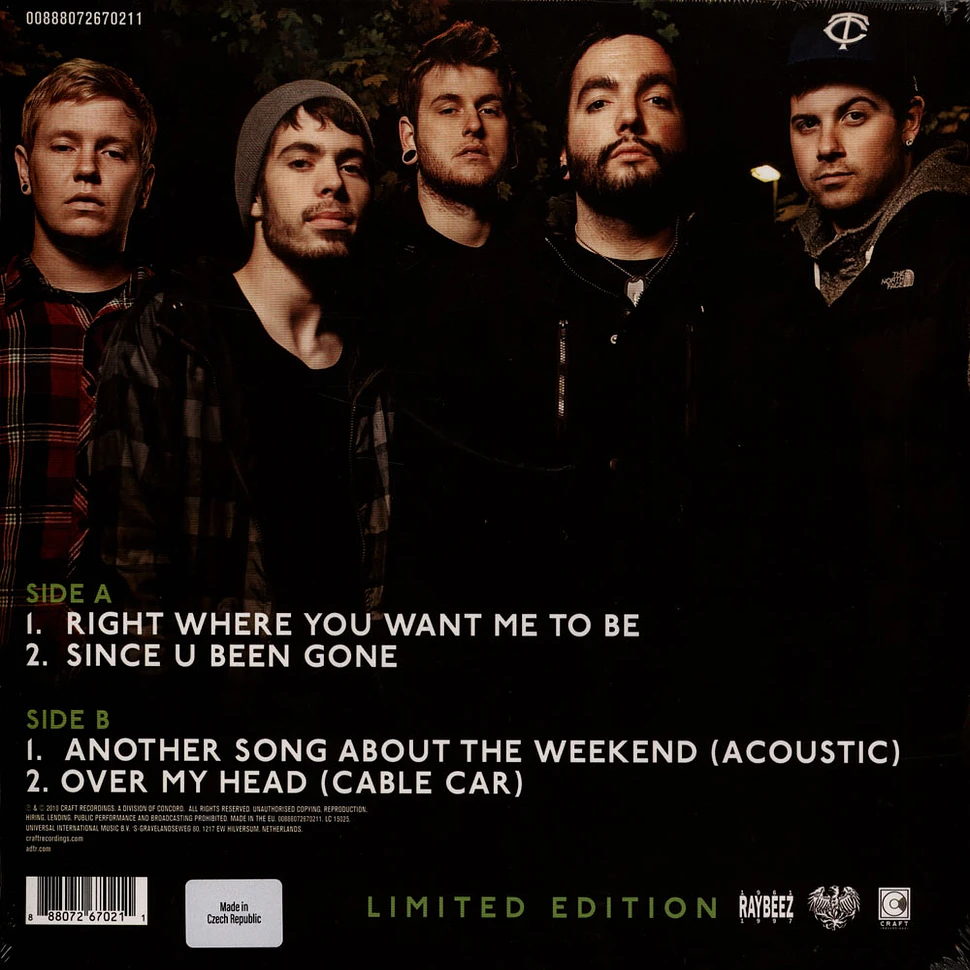 A Day To Remember - Attack Of The Killer B-Sides Record Store Day 2025 Edition