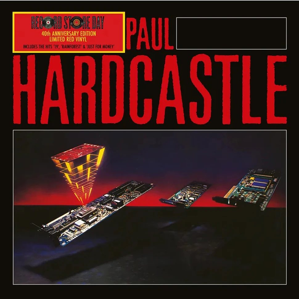 Paul Hardcastle - Paul Hardcastle Record Store Day 2025 Red Vinyl Edition