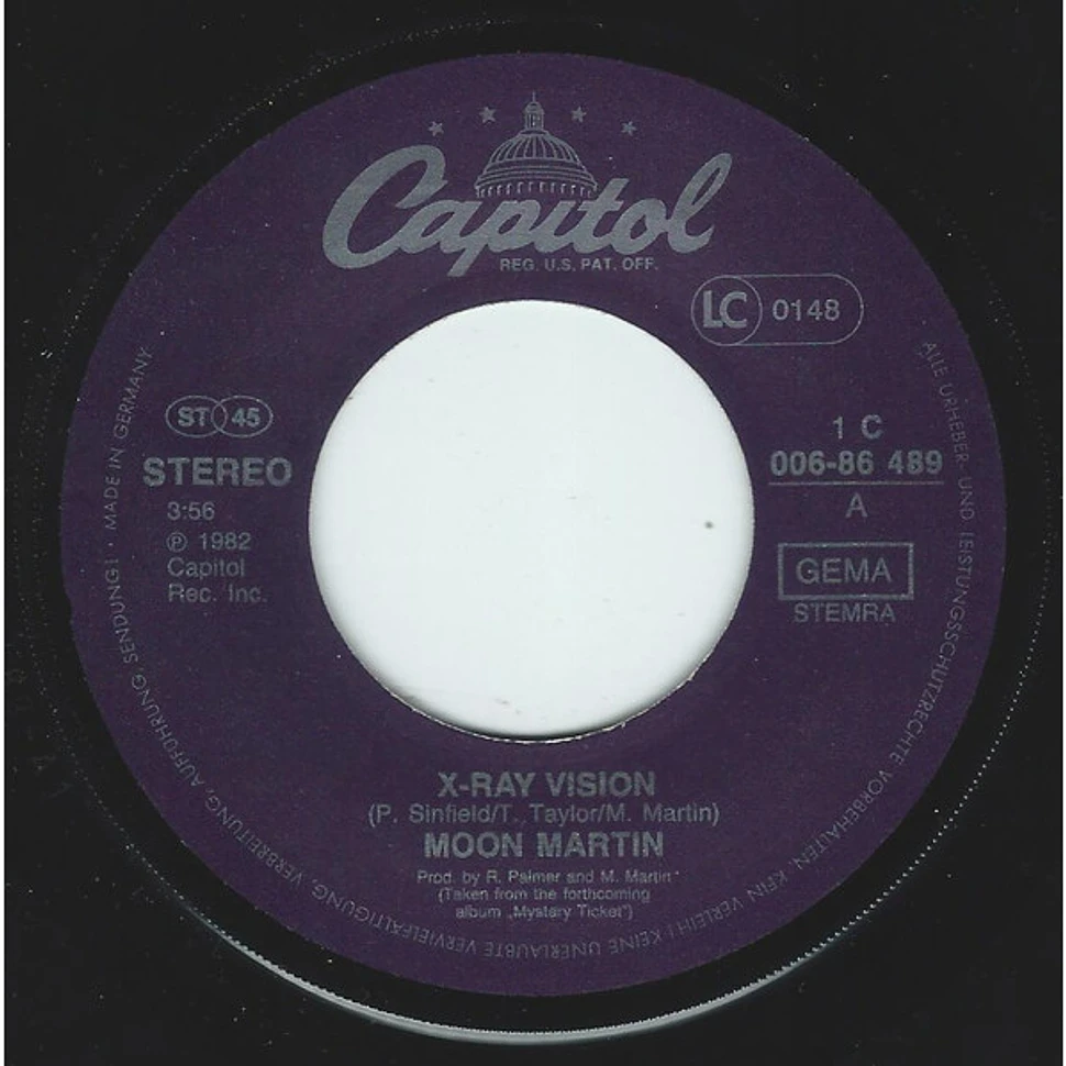 Moon Martin - X-Ray Vision