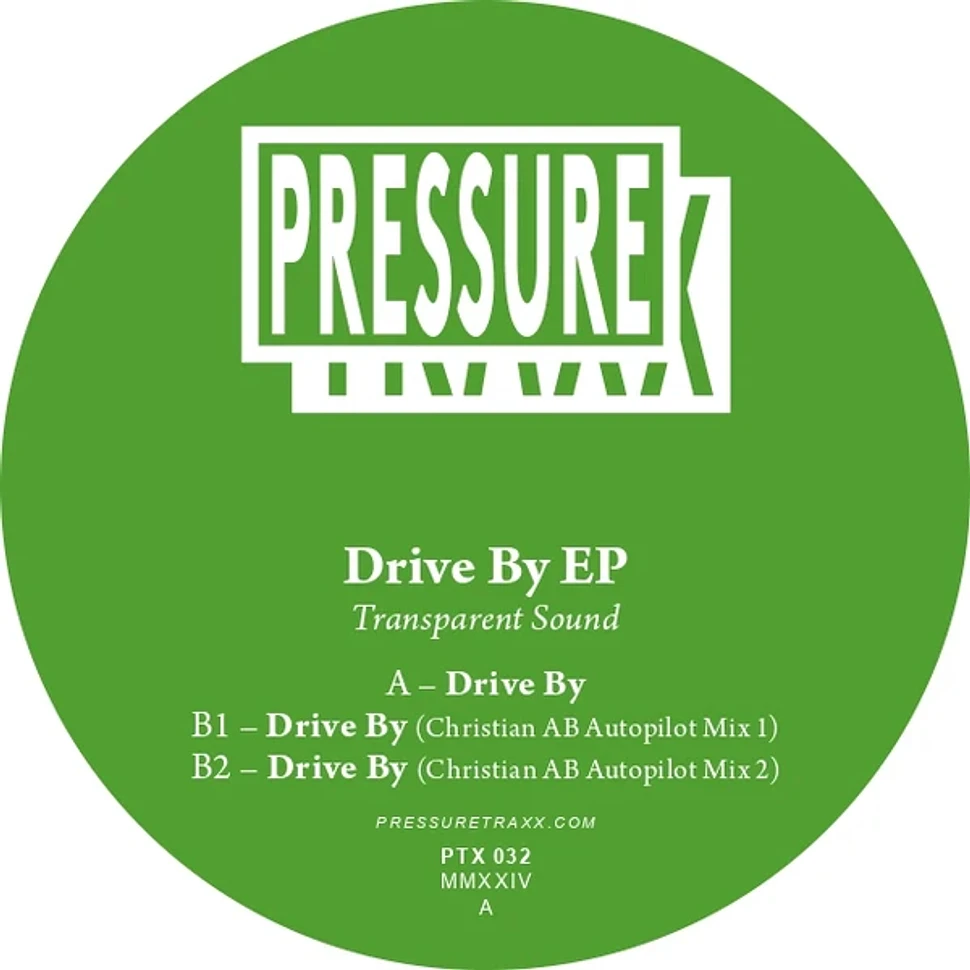 Christian Ab, Transparent Sound - Drive By EP