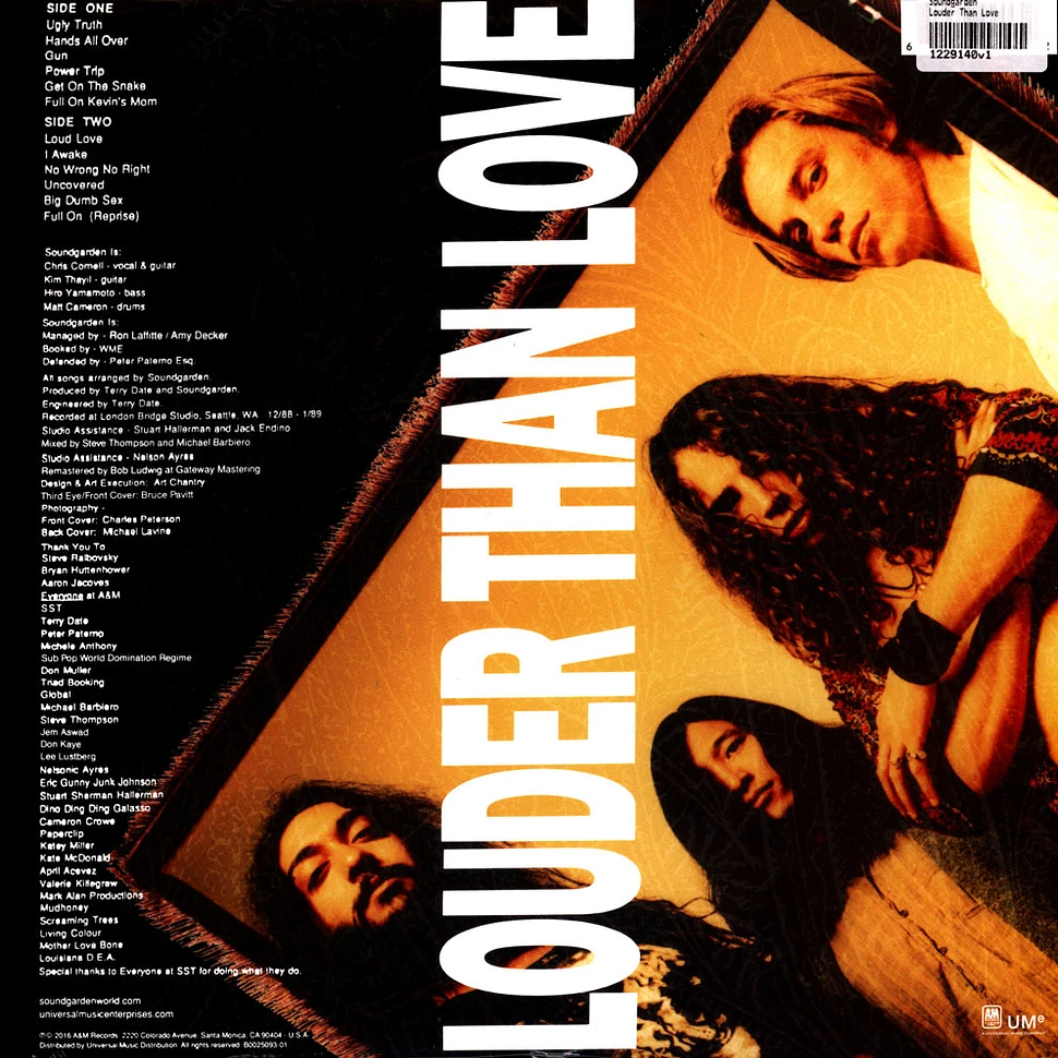 Soundgarden - Louder Than Love