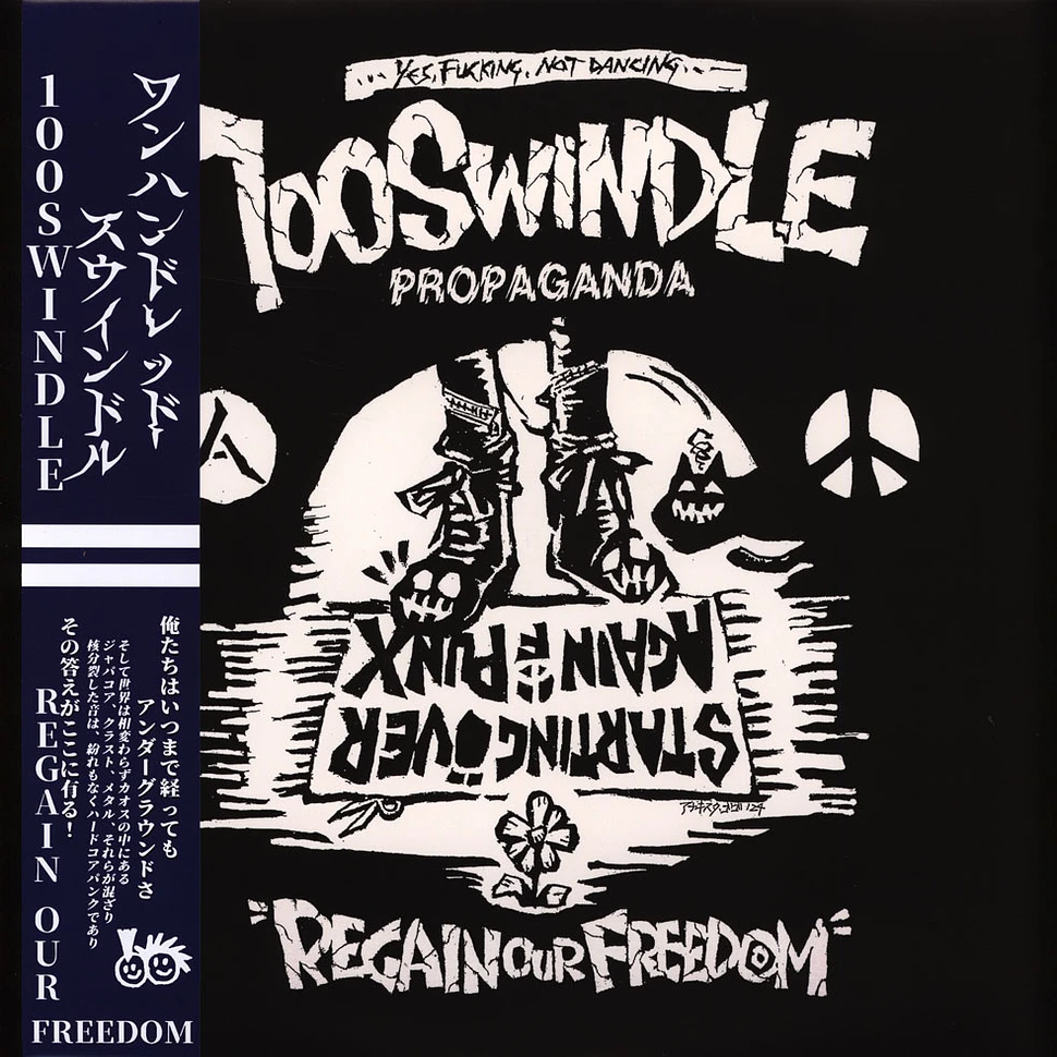 100 Swindle - Regain Our Freedom Black Vinyl Edition