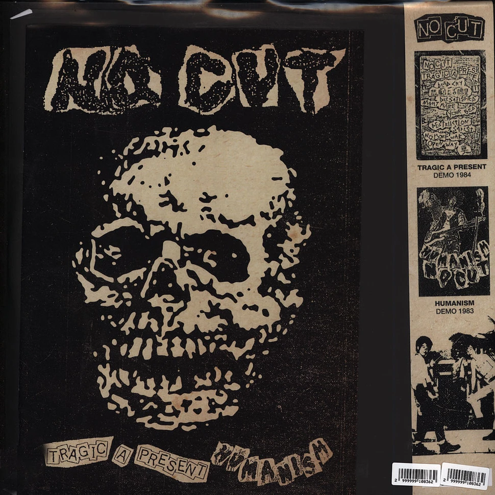 No Cut - Humanism / Tragic A Present - Demos 1983-1984 Black Vinyl Edition