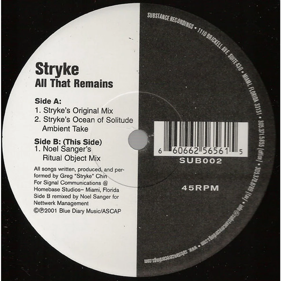 Stryke - All That Remains