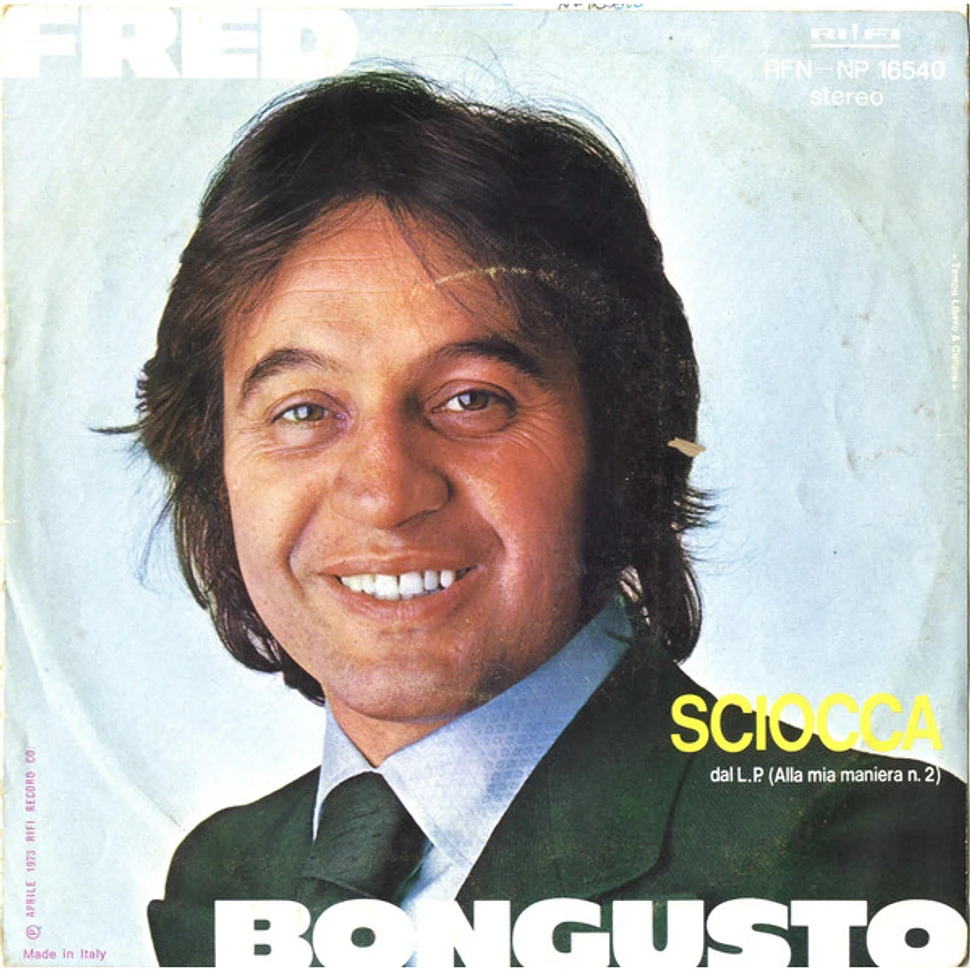 Fred Bongusto - Se Ci Sta Lei = Oh Babe, What Would You Say