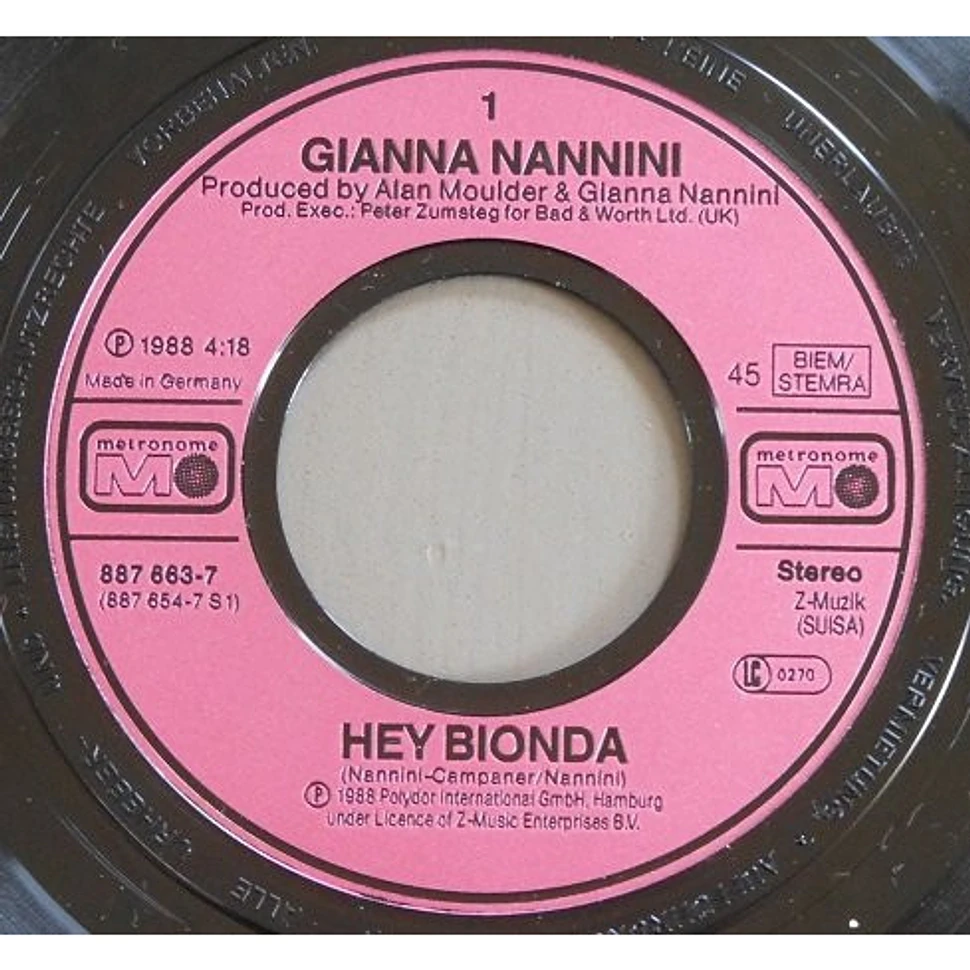 Gianna Nannini - Hey Bionda