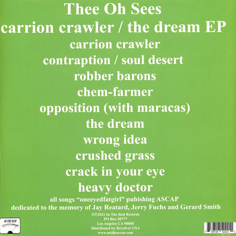 Thee Oh Sees - Carrion Crawler / The Dream Transparent Pink Vinyl Edition