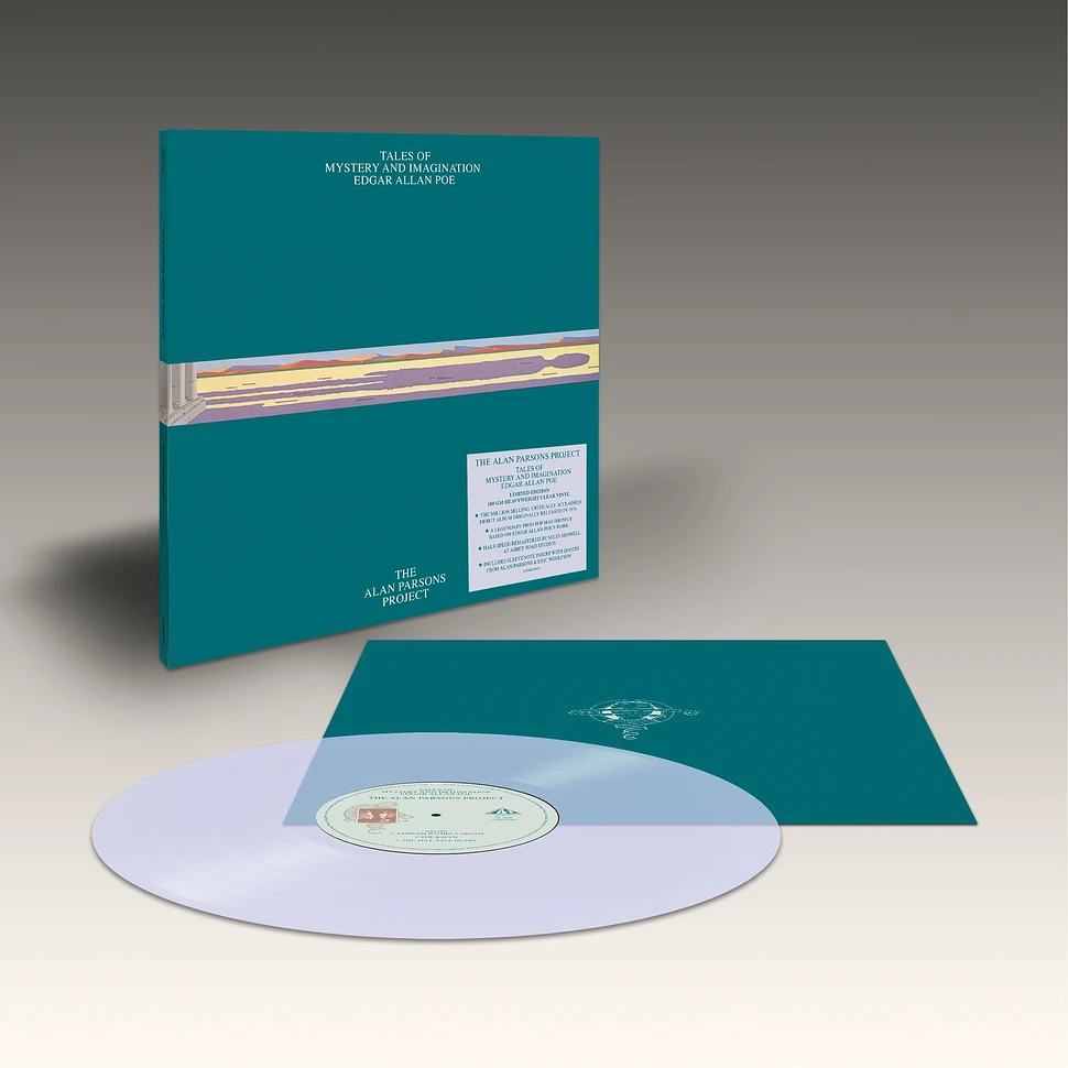 The Alan Parsons Project - Tales Of Mystery And Imagination Clear Vinyl Edition