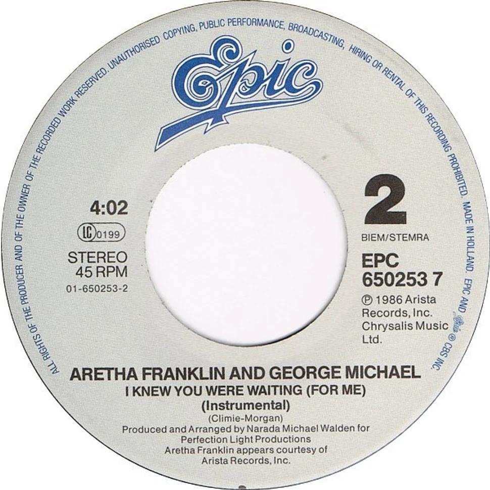 Aretha Franklin & George Michael - I Knew You Were Waiting (For Me)