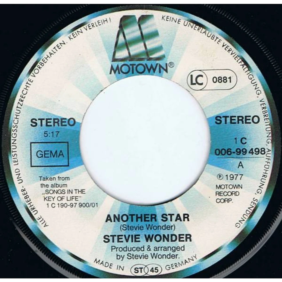 Stevie Wonder - Another Star