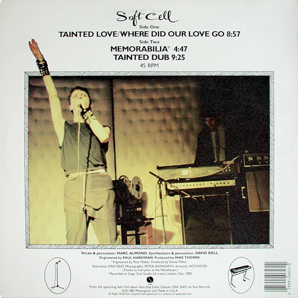 Soft Cell - Tainted Love / Where Did Our Love Go