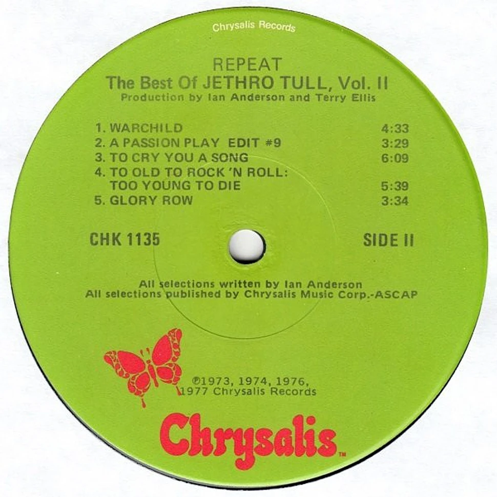 Jethro Tull - Repeat - The Best Of Jethro Tull - Vol. II