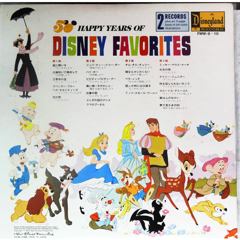 V.A. - 50 Happy Years Of Disney Favorites (1923-1973)