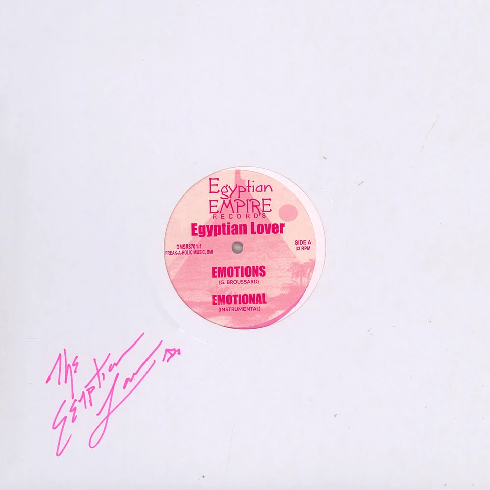 Egyptian Lover - Emotions / Dirty Passionate Yell Pink Vinyl Edition