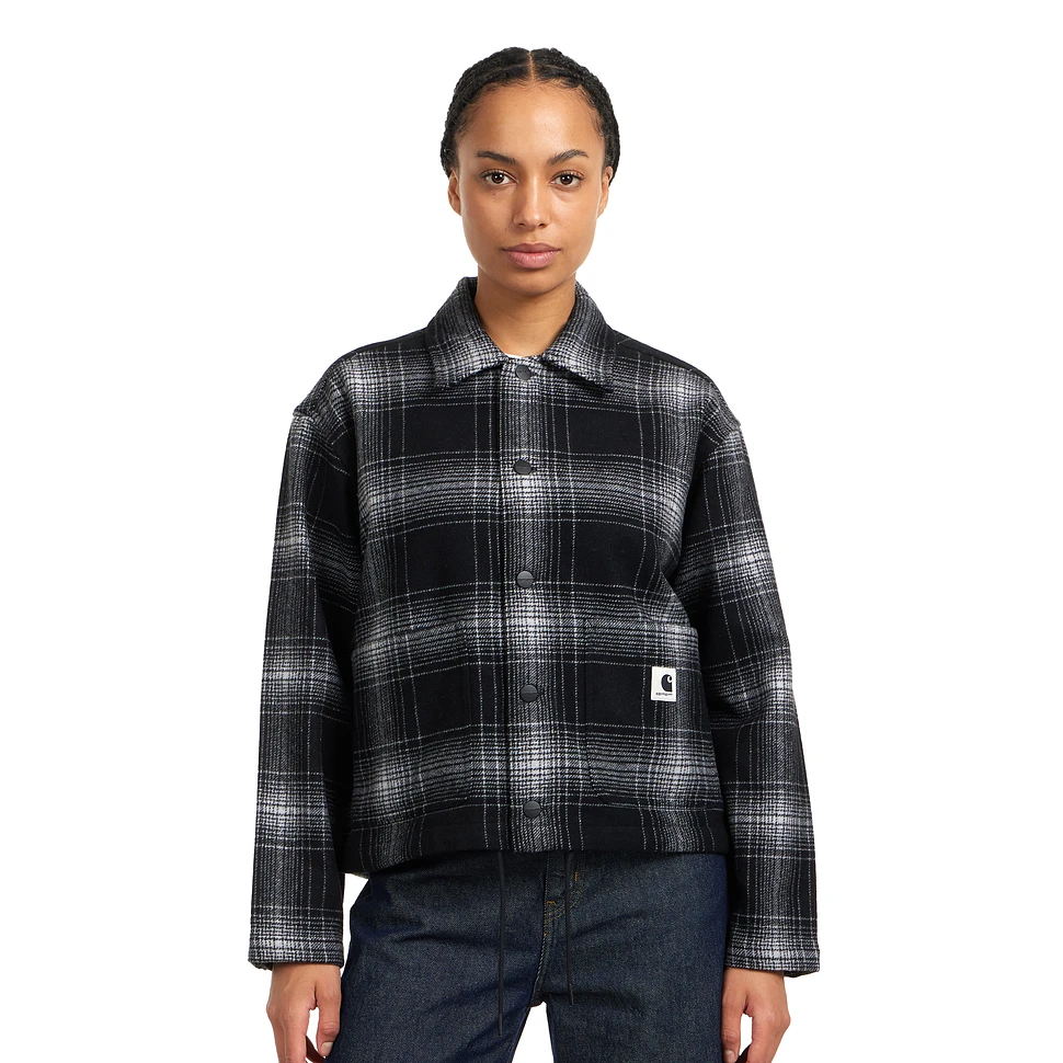 Carhartt WIP - W' Brennan Shirt Jac (Brennan Check / Black / Wax