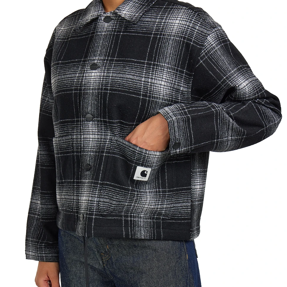 Carhartt WIP - W' Brennan Shirt Jac (Brennan Check / Black / Wax