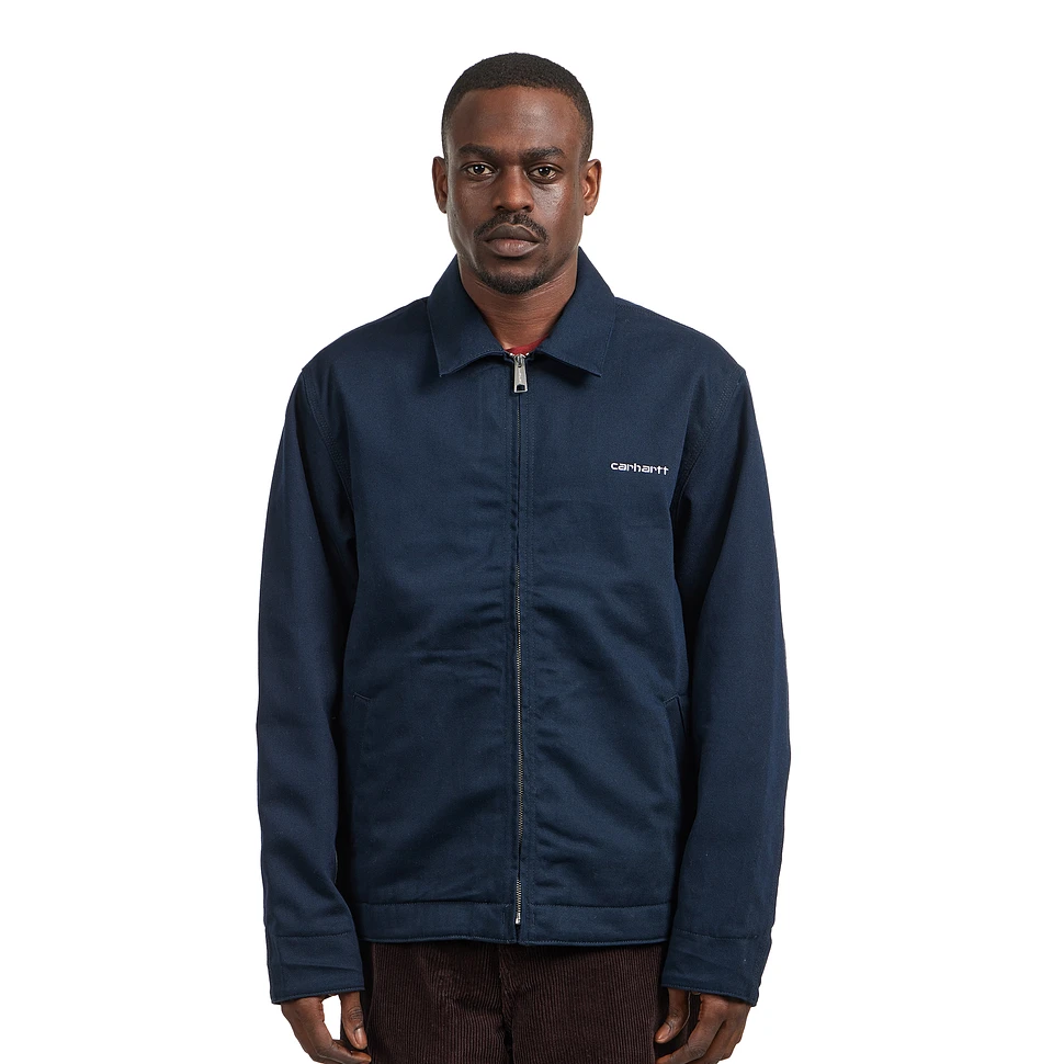 Carhartt WIP - Module Script Jacket "Watertown" Twill, 11.2 oz (Deep ...