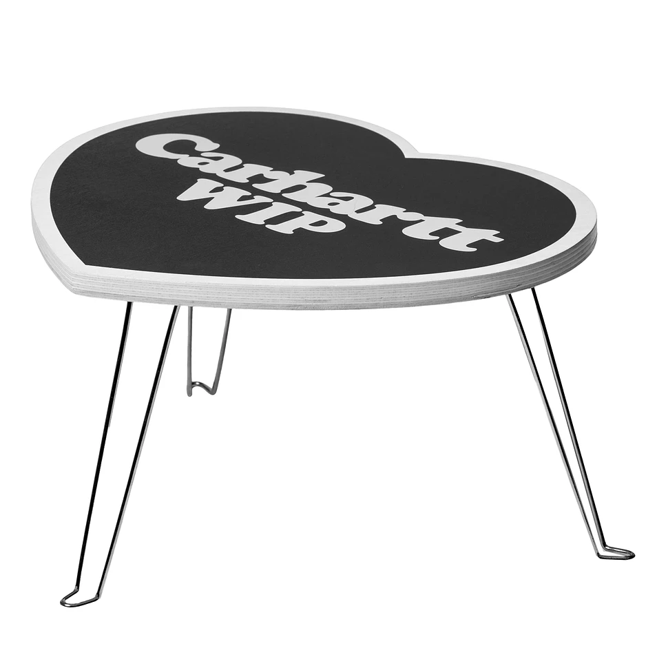 Carhartt WIP - Heart Folding Table (Black / White) | HHV
