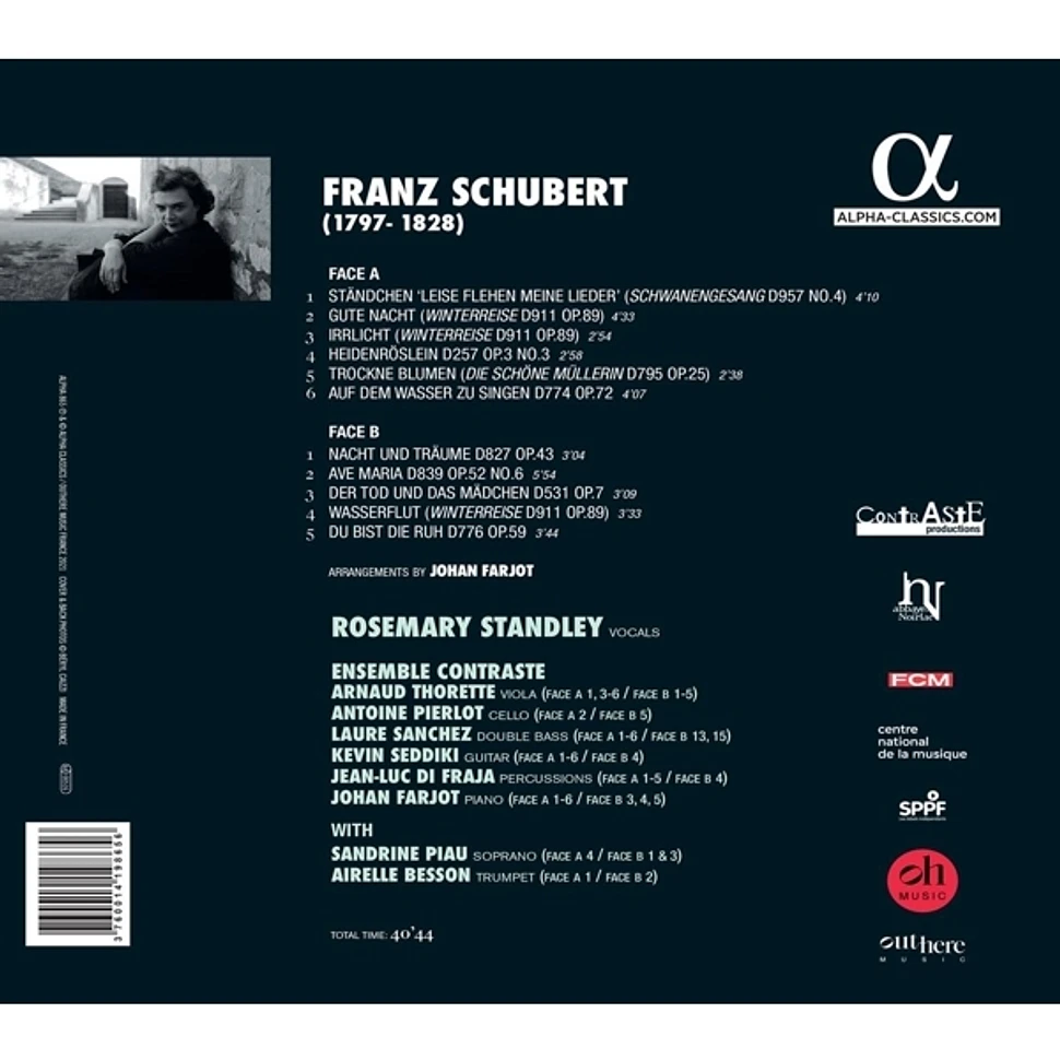 Rosemary Standley; Ensemble Contraste / Schubert, Franz - Schubert In Love