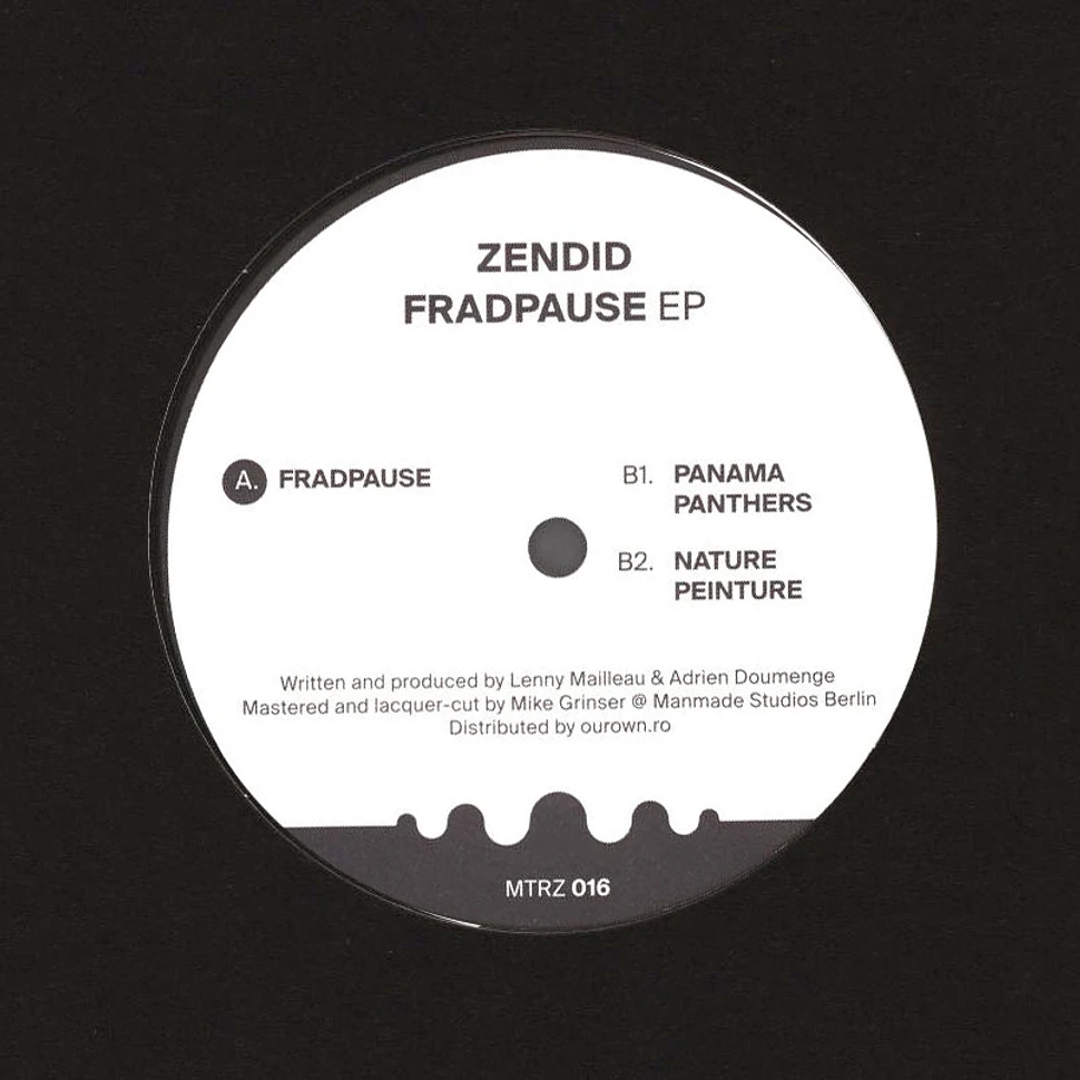 Zendid - Fradpause EP