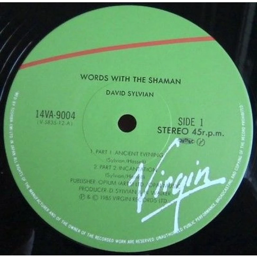 David Sylvian, Jon Hassell • Steve Jansen, Holger Czukay - Words With The Shaman